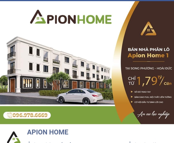 Hà Nội: Khách hàng cẩn trọng khi đầu tư vào dự án "ma"  Apion Home 1