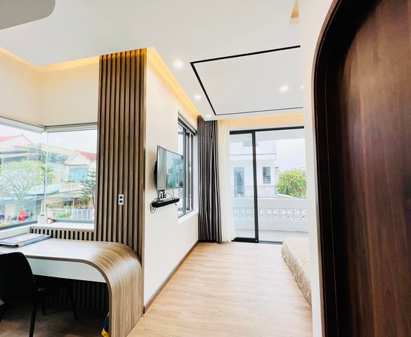 Ngắm ngôi nhà mang phong cách Bắc Âu hiện đại của cặp vợ chồng trẻ ở Quảng Nam