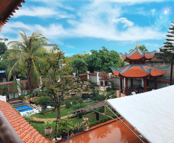 “Biệt phủ“ 900m2 bằng gỗ gói trọn kiến trúc Đồng bằng Bắc Bộ ở Bắc Ninh