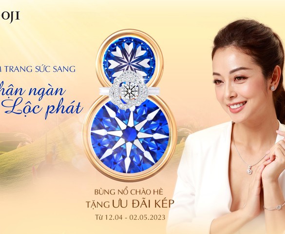 Cùng DOJI sắm trang sức sang – nhận ngàn lộc phát: Ngập tràn ưu đãi tới 30%