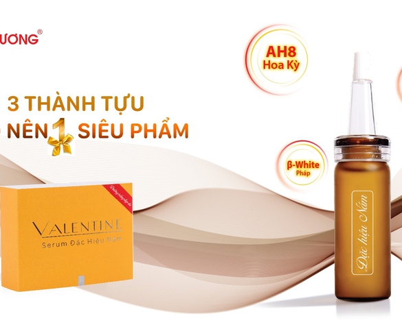 3 thành tựu khoa học hàng đầu trong siêu phẩm serum đặc hiệu nám Valentine