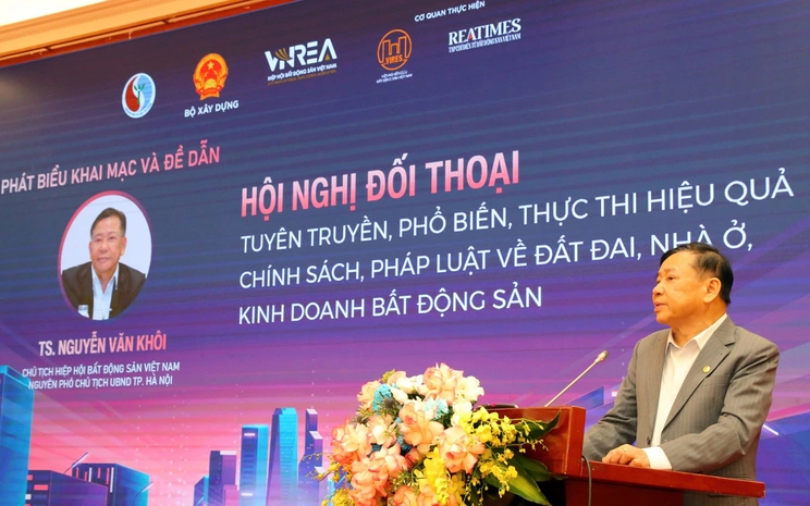 Chủ tịch VNREA: Việc tuyên truyền, phổ biến, thực thi hiệu quả chính sách pháp luật về đất đai, nhà ở, kinh doanh bất động sản trong giai đoạn hiện nay là vô cùng quan trọng