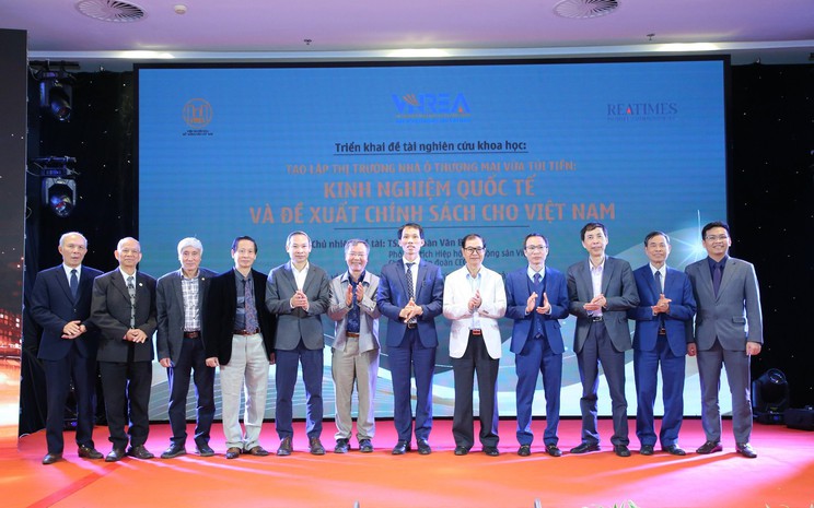 Công bố triển khai đề tài nghiên cứu khoa học và hội thảo khoa học: “Tạo lập thị trường nhà ở thương mại vừa túi tiền: Kinh nghiệm quốc tế và đề xuất chính sách cho Việt Nam”