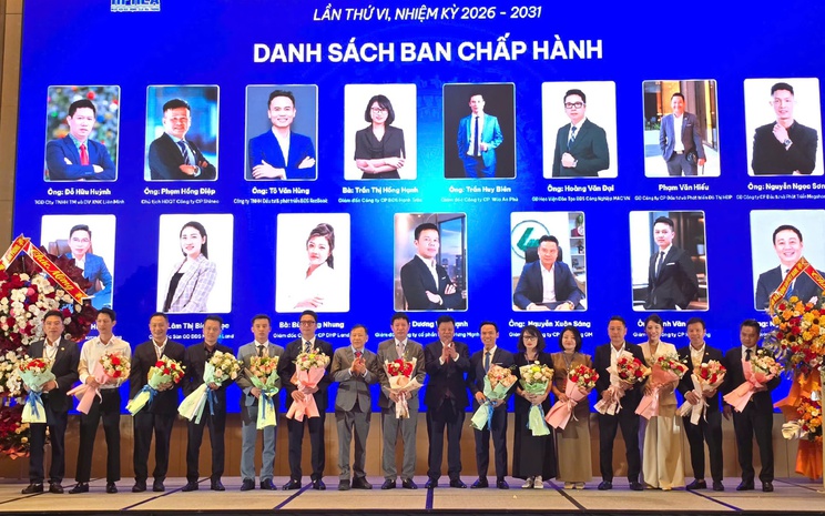 Hiệp hội Bất động sản Hải Phòng ra mắt Ban Chấp hành mới