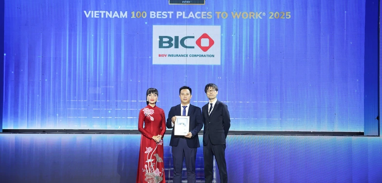 BIC lần thứ 2 liên tiếp được vinh danh Top 1 nơi làm việc tốt nhất ngành bảo hiểm khối Doanh nghiệp lớn