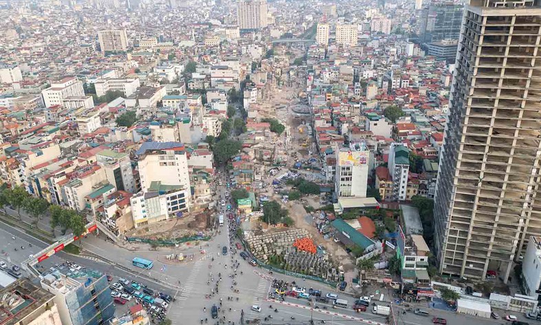 Hà Nội sắp hoàn thành giải phóng mặt bằng đường Vành đai 1