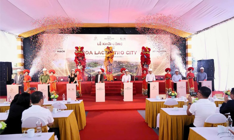 Hoa Lac Metro City khởi công, góp thêm mảnh ghép cho không gian đô thị mới tại Hòa Lạc